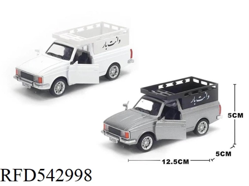 1:32 ALLOY PICKUP TRUCK [DOUBLE DOOR WITH LIGHT SOUND] 12PCS