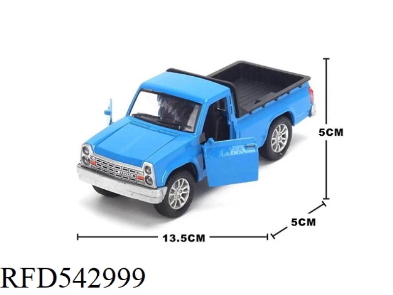 1:32 ALLOY PICKUP TRUCK [DOUBLE DOOR WITH LIGHT SOUND] 12PCS