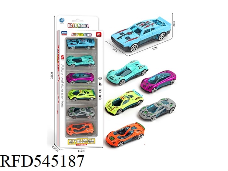 SLIDING LITTLE ALLOY CAR