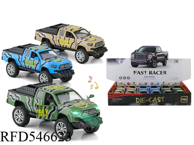 1:32 TAKUMA ALLOY CAR PULL BACK DOOR LIGHTING MUSIC (12 ONLY)