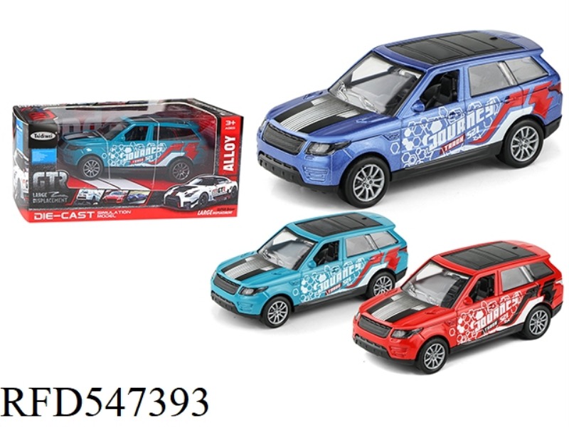 1:36 LAND ROVER ALLOY CAR PULL BACK