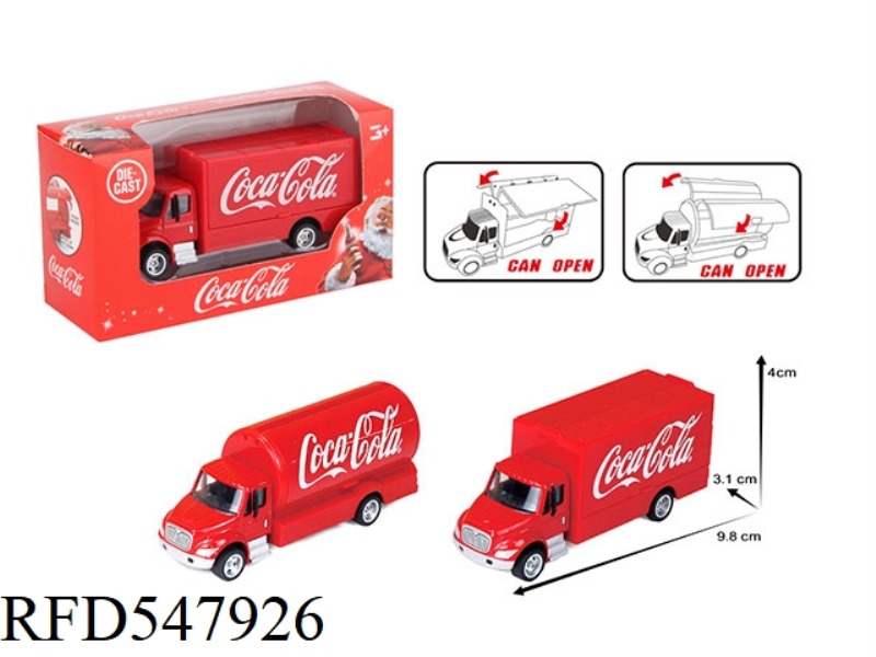 COKE SMALL CONTAINER TRAILER