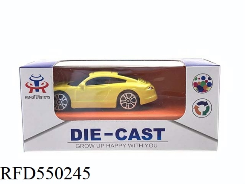 SLIDING ALLOY SPORTS CAR