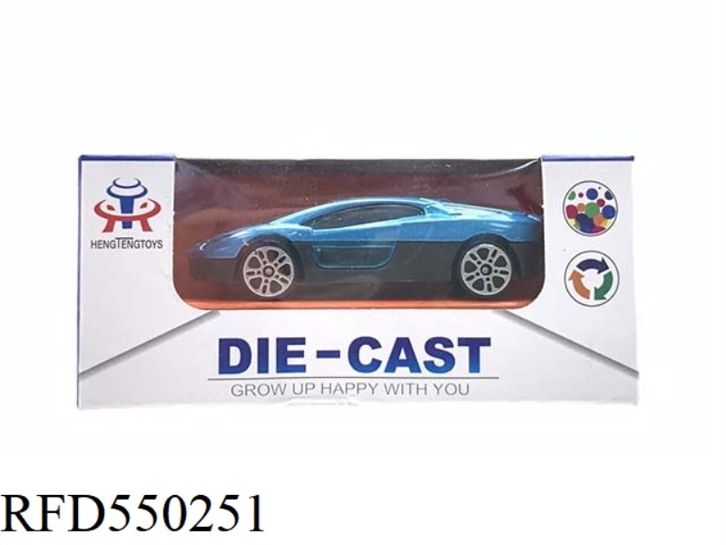 SLIDING ALLOY SPORTS CAR