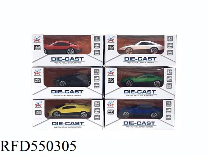 SLIDING ALLOY SPORTS CAR