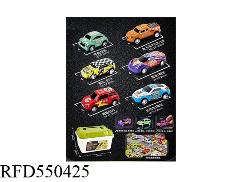 50 PULL-BACK CARS