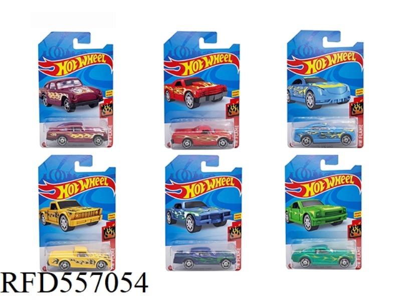 SLIDING 6 ALLOY CAR PIECES