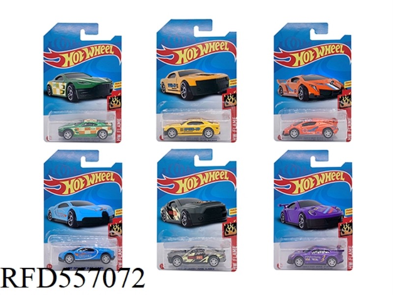 SLIDING 6 ALLOY SPORTS CAR PIECES