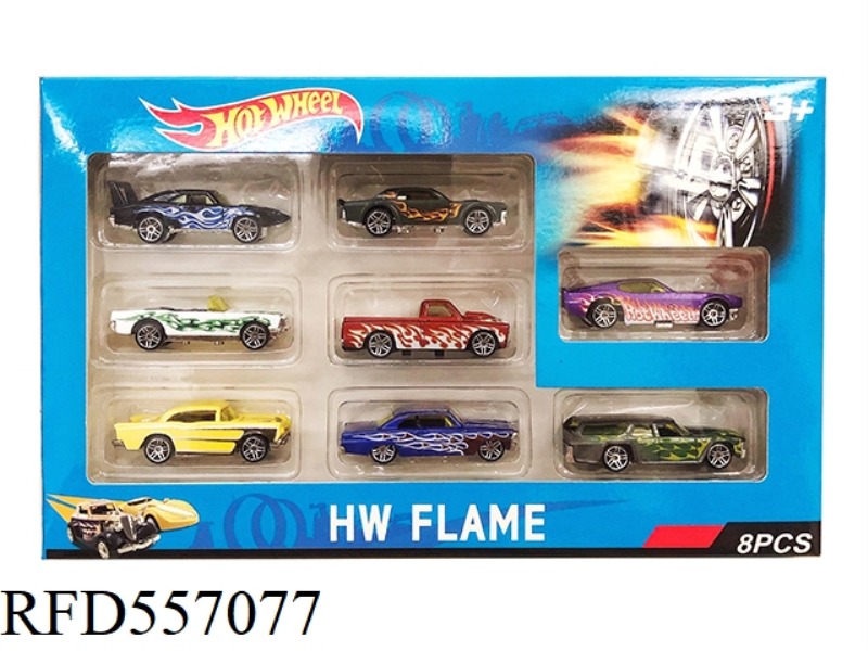 SLIDING ALLOY MUSCLE CAR 8 ONLY WINDOW BOX
