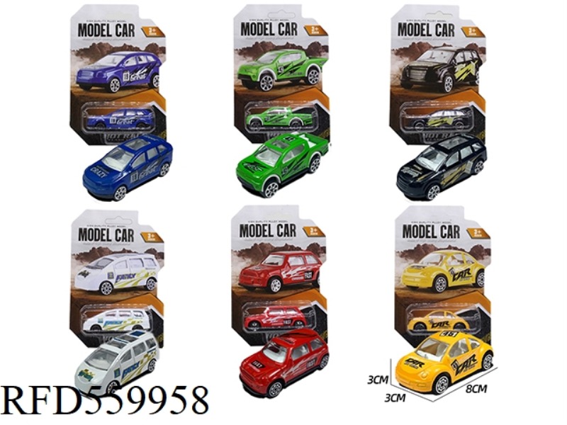 1:64 URBAN SLIDING ALLOY CAR