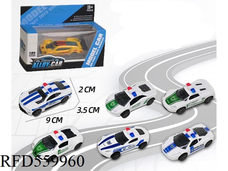 1:60 POLICE CAR BOOMERANG
