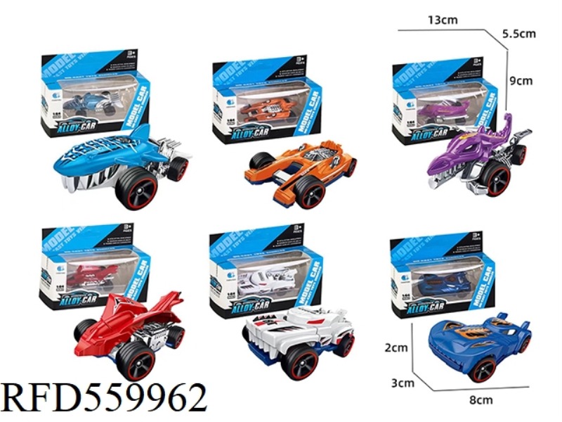 1:64 MONSTER SLIDING ALLOY CAR