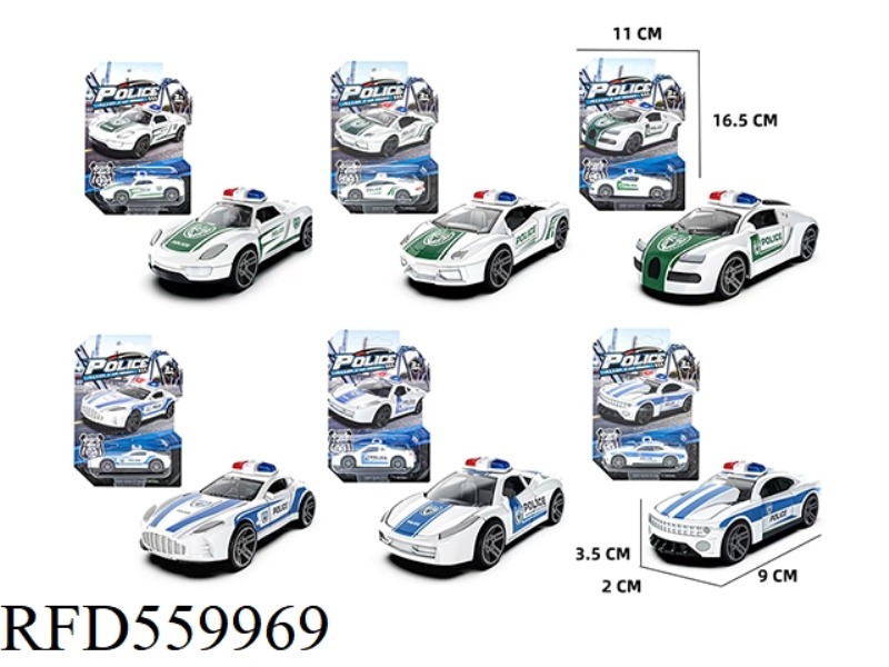 1:60 POLICE CAR BOOMERANG
