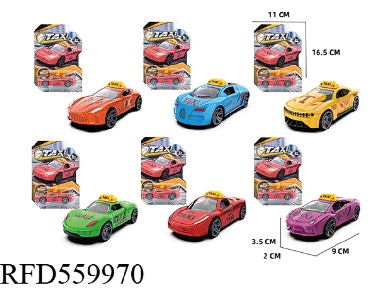 1:60 TAXI BOILBACK CAR
