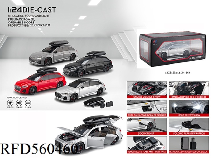 1:24 AUDI RS TRAVEL EDITION