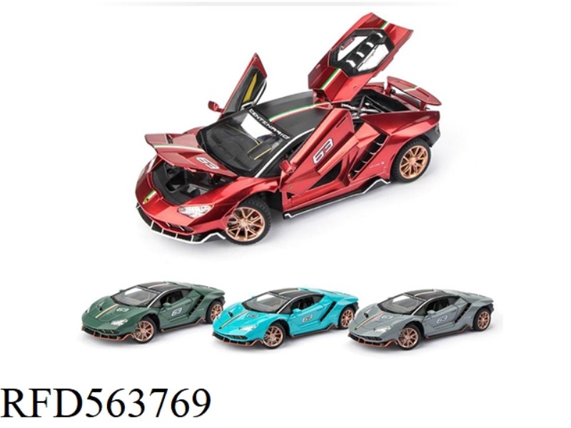 1:24 LAMBORGHINI LP770-400 CENTENNIAL ALLOY CAR