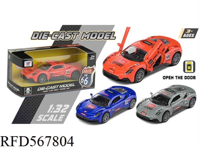 1:32 ALLOY MODEL MASERATI DOOR BACK FORCE