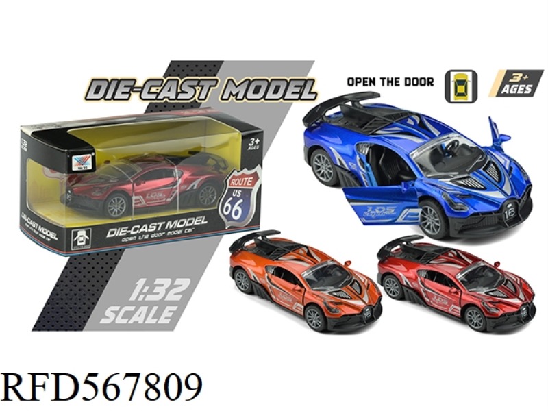 1:32 ALLOY MODEL BUGATTI VEYRON DOOR BACK FORCE