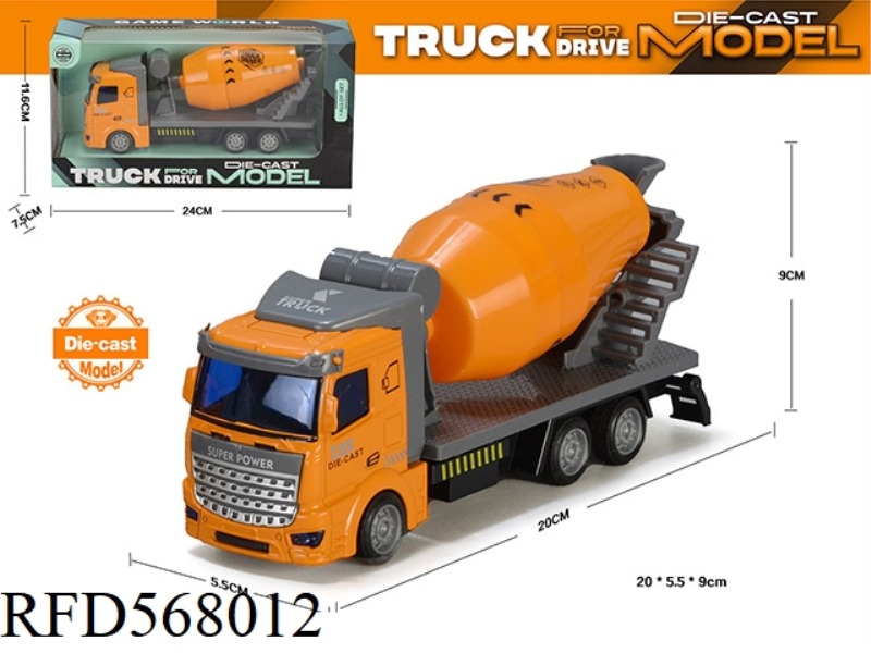 ALLOY PULL-BACK MIXING ENGINEERING TRUCK