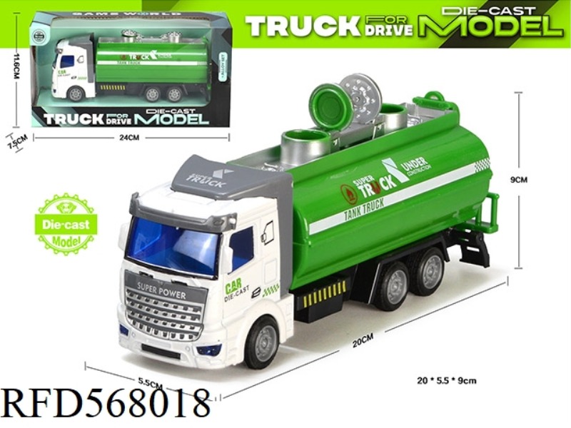 ALLOY REBOUND WATER TANK SANITATION TRUCK