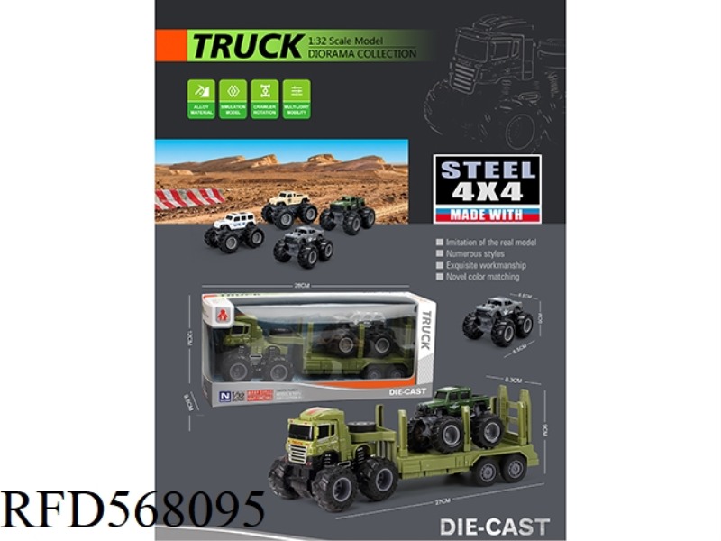 FOUR-WHEEL DRIVE INERTIAL ALLOY MILITARY CARRIER PLATE
