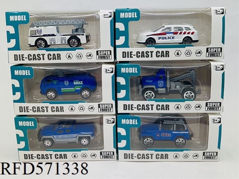 TAXI POLICE CAR (6 MODELS)
