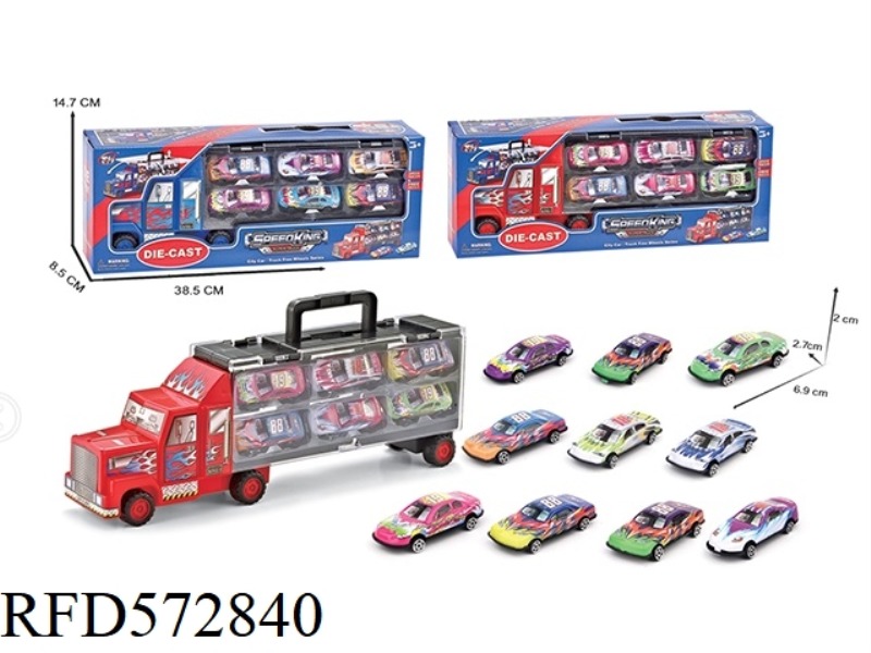 TAXI CONTAINER CARRIER WITH 6 CARS