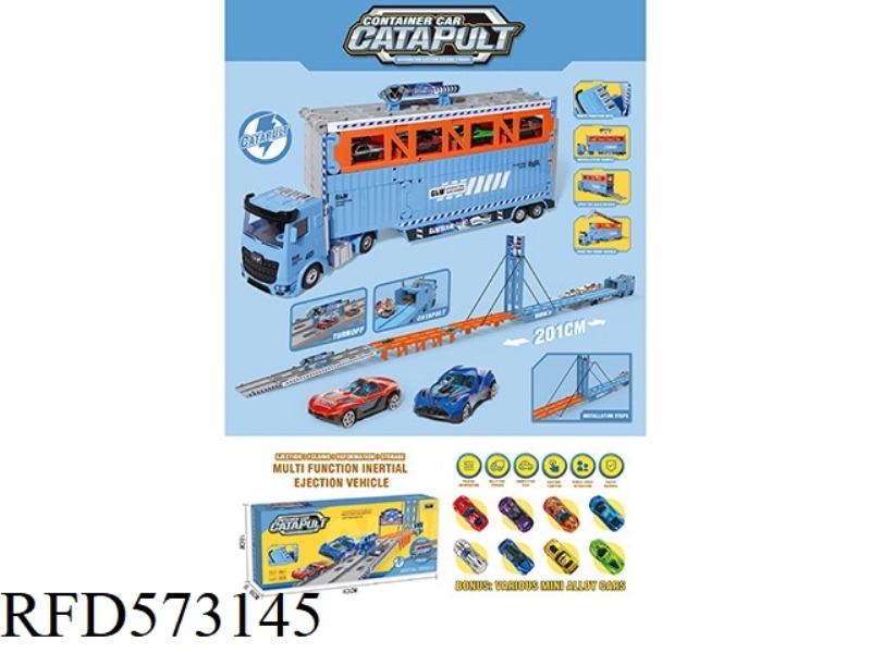 RAIL CONTAINER TRUCK