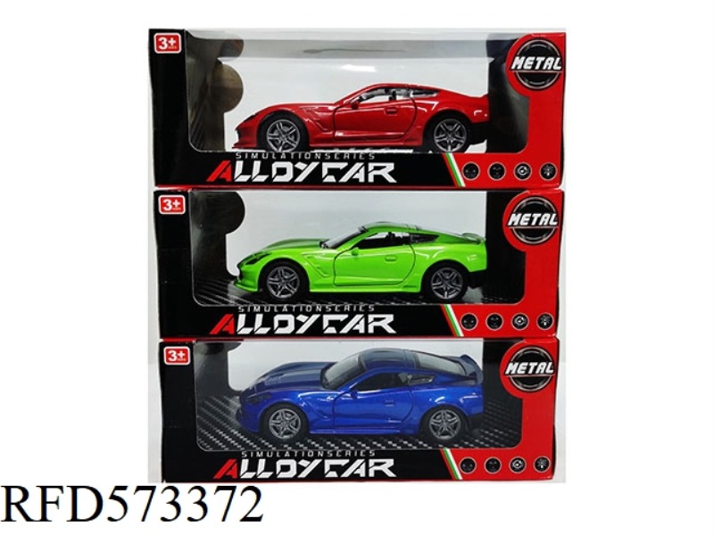 BOILBACK ALLOY REAL CAR MODEL