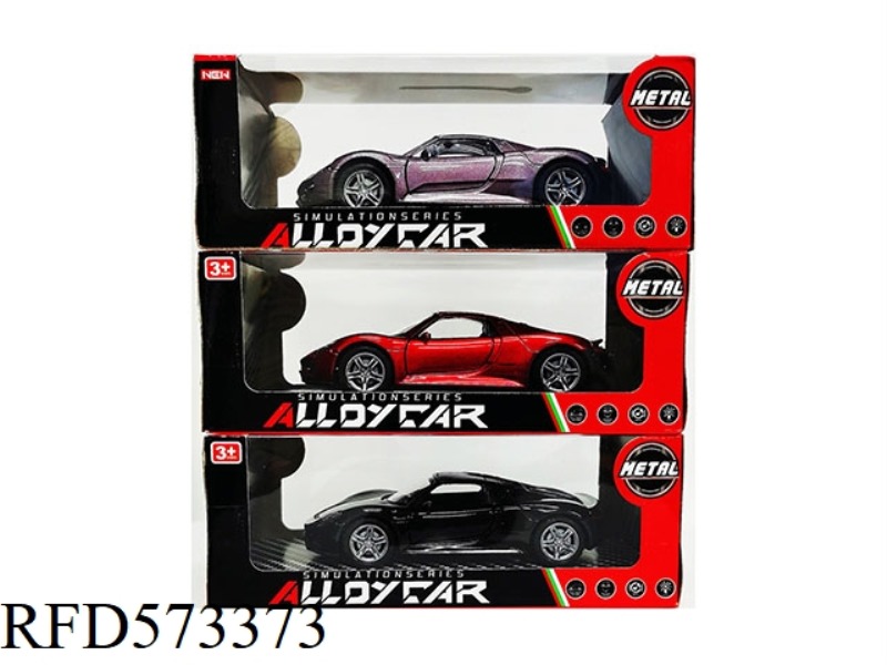 LIGHT AND MUSIC BOOMERANG ALLOY SIMULATION CAR MODEL
