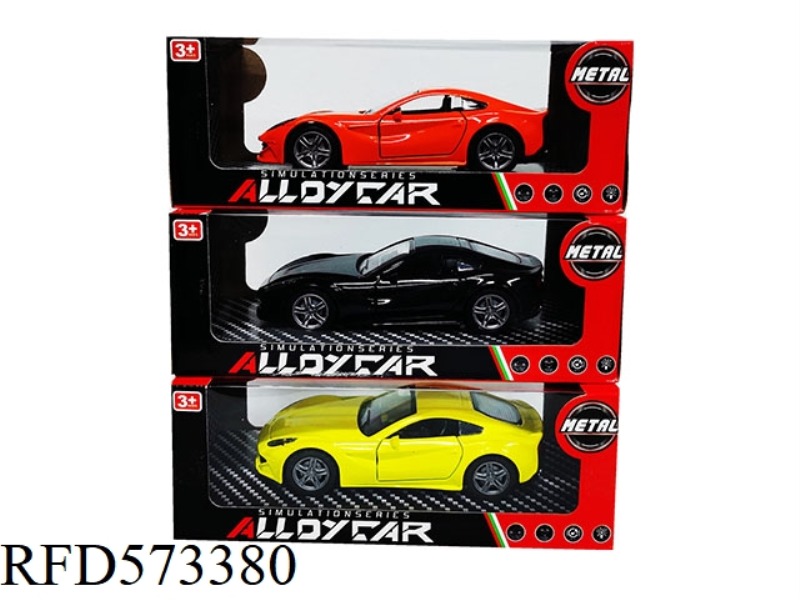 BOILBACK ALLOY REAL CAR MODEL