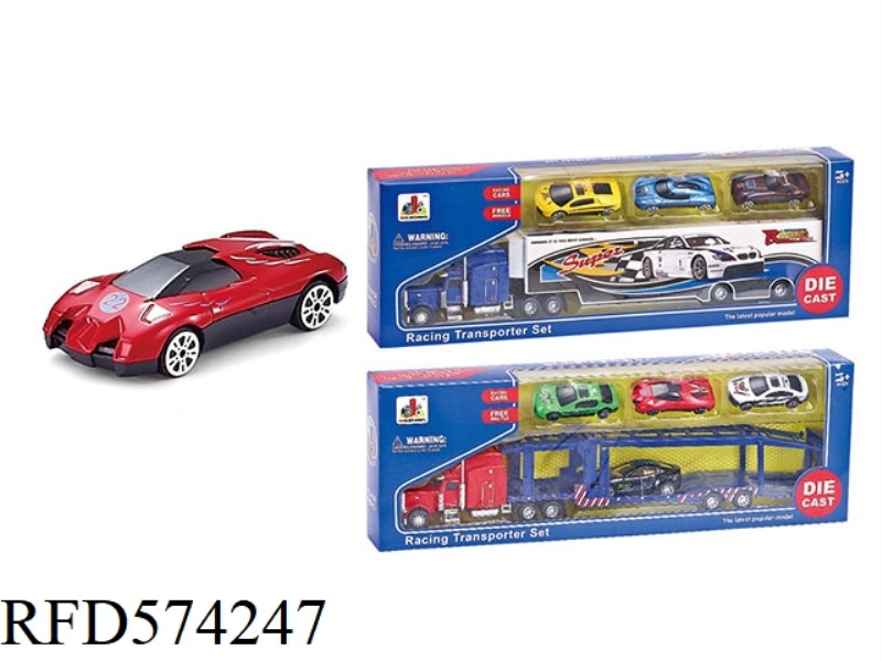AMERICAN ALLOY CONTAINER TRAILER COMBINATION