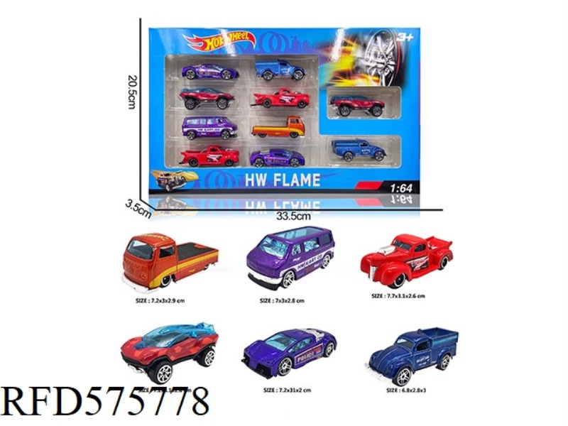 6 MODELS OF CAR