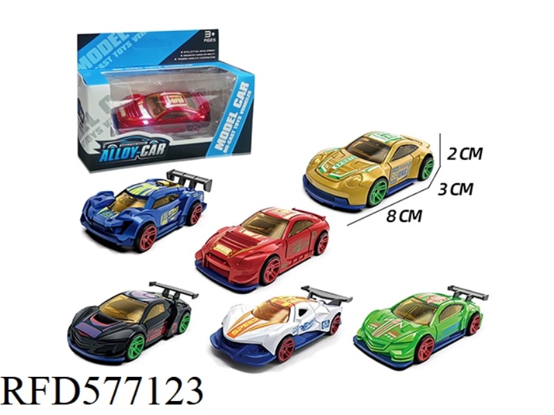 1:64 RACING C SLIDING ALLOY CAR