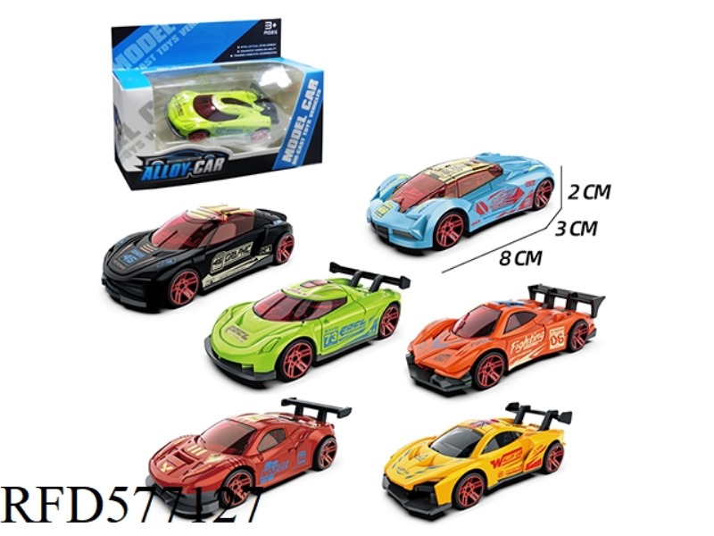 1:64 SUPERCAR B SLIDING ALLOY CAR