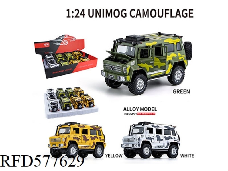 1:24 UNIMOK CAMOUFLAGE EDITION DISPLAY BOX