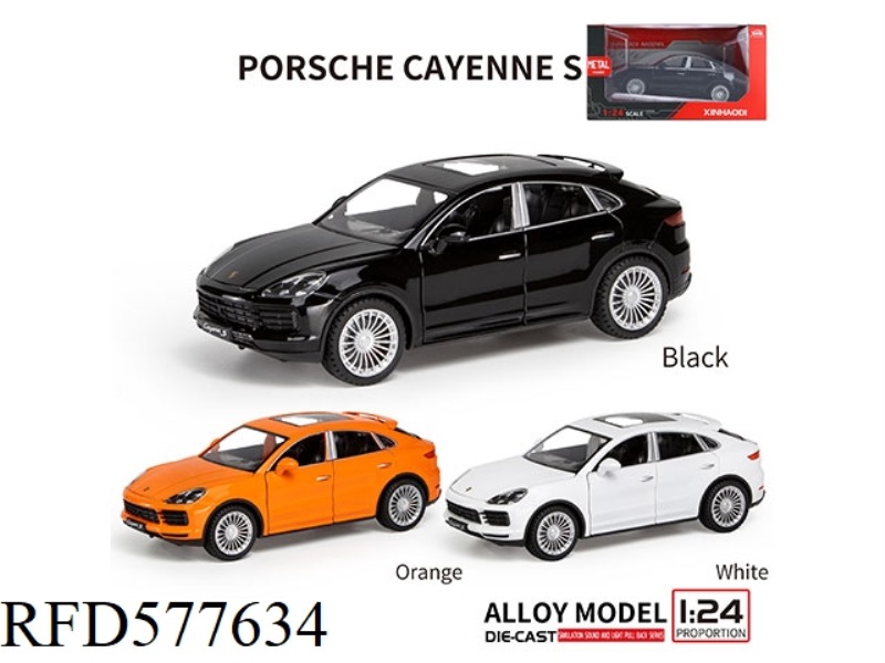 1:24 PORSCHE CAYENNE WINDOW BOX