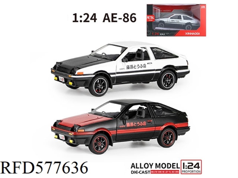 1:24 TOYOTA AE86 WINDOW BOX