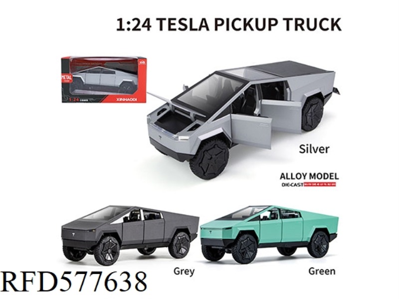 1:24 TESLA PICKUP WINDOW BOX