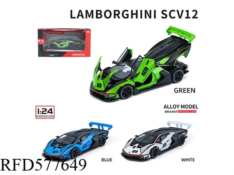 1:24 LAMBORGHINI SCV12 WINDOW BOX