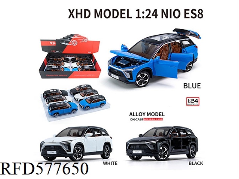 1:24 NIO ES8 6 PCS/DISPLAY BOX