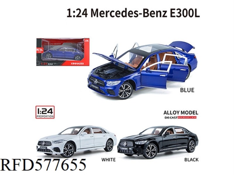 1:24 MERCEDES E300L WINDOW BOX