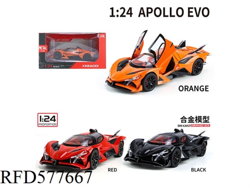 1:24 APOLLO EVO(HELIOS SPORTS CAR) WINDOW BOX