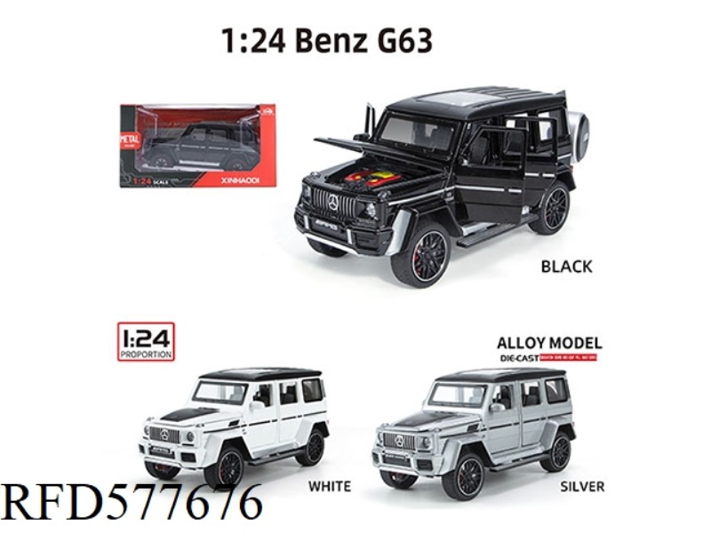 1:24 MERCEDES G63 WINDOW BOX