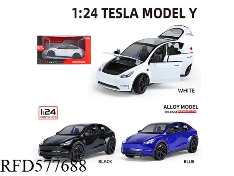 1:24 MODEL Y WINDOW BOX