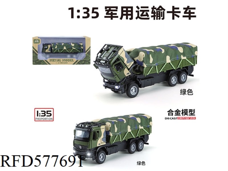 1:35 WINDOW BOX FOR MILITARY TRANSPORT TRUCK