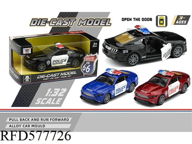 1:32 ALLOY MODEL FORD SHELBY DOOR REBOUND (1 PACK)