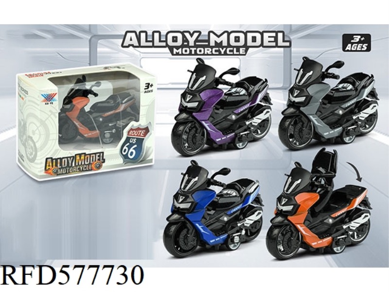 1:36 HARLEY JAI METAL MOTORCYCLE (1 PACK)