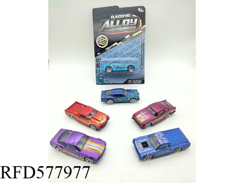 6 ALLOY SLIDING CLASSIC CARS