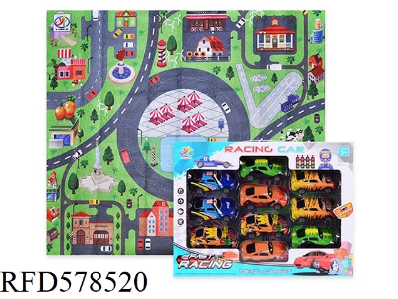 CRAWLING MAT + LIGHT ALLOY CAR